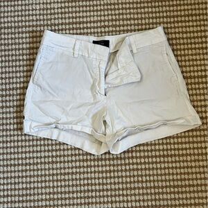 J.Crew White Chino Shorts - Size 8